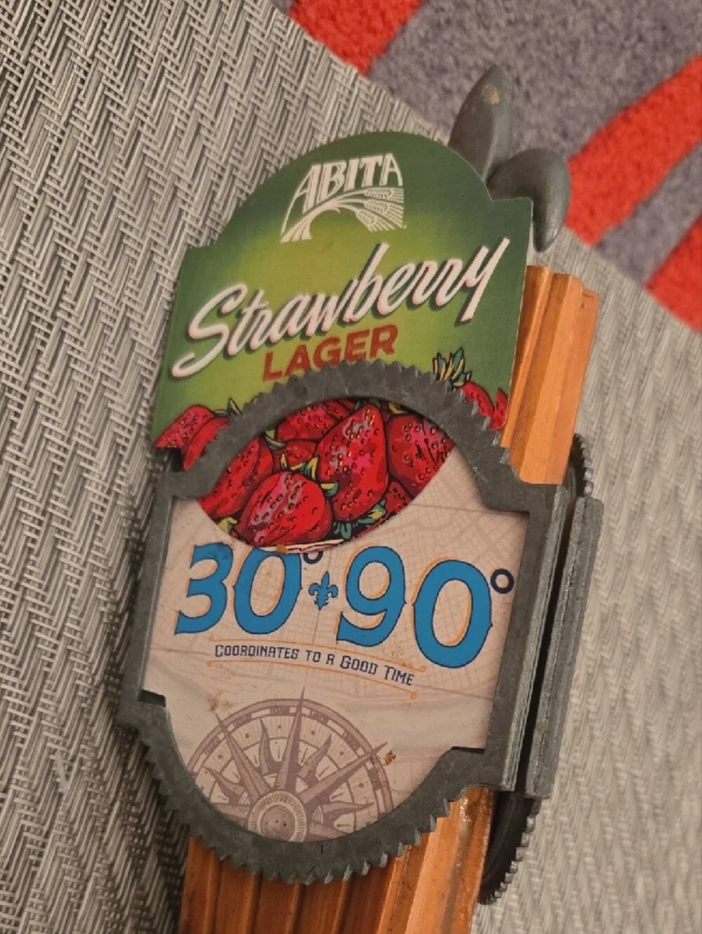 Abita Wooden Tap Handle